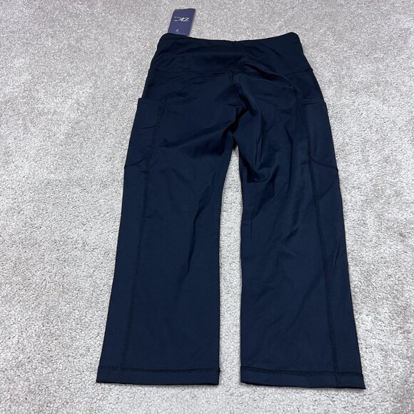 Dragon Fit Leggings Women’s Black Capri Pull On Size Small NWT - Picture 10 of 11